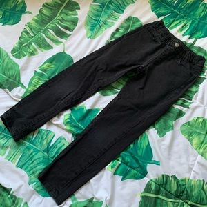 Uniqlo boys black jeans